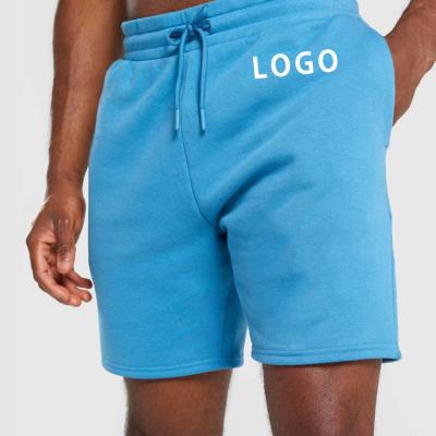 China Wholesale Cotton Breathable Logo Workout Mens Blank Jogger Custom Made Terry Summer Men's Shorts for sale