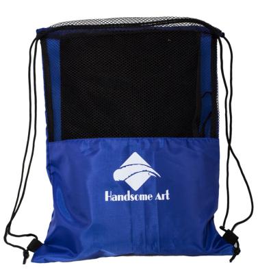 China Cheap Promotional Mesh Polyester Football Drawstring Bag-HAD14018 for sale