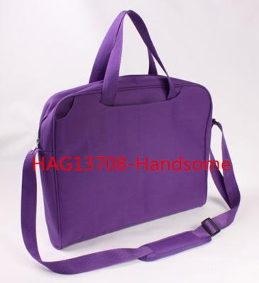 China Purple color briefcase promotion shoulder bags-HAG13708 for sale