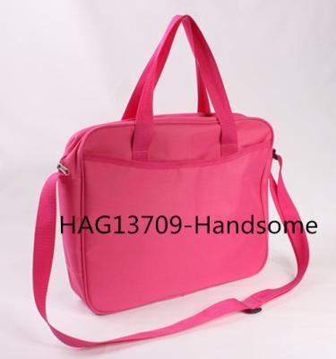 China 420D polyester briefcase red color document bags-HAG13709 for sale