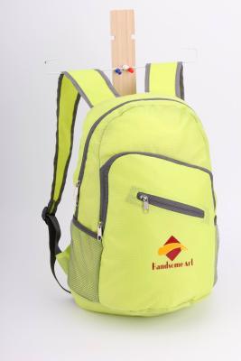 China 210D Polyester Foldable Day Backpack For Promotion for sale