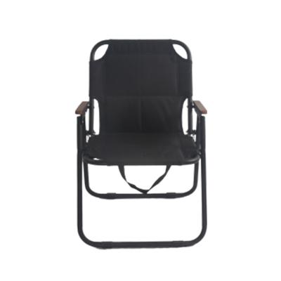 China Durable Wholesale Customized Outdoor Camping Picnic Fishing Chair Beach Folding Chair With Armrest for sale