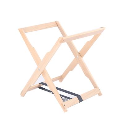 China X Display Stand Wooden Stool Foldable Mini Beach Lightweight Outdoor Universal Portable Fishing Solid Wood Camping Chair for sale