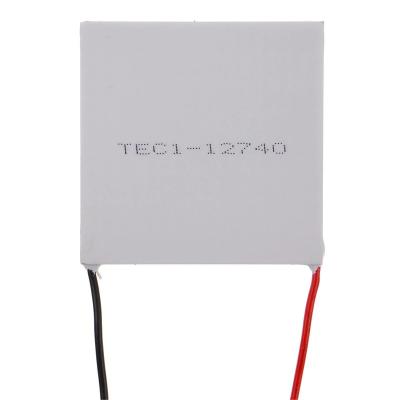 China Electronic Products TEC1-12714 12V Semiconductor Heatsink Electronic Thermoelectric Cooler 62mm*62mm for sale