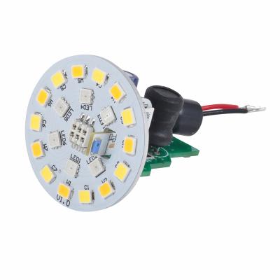 China Tuya Smart Wifi/BLE-Bluetooth/Zigbee Control AC Input 5W RGBCW LED Bulb Light Module LA-GM02WB/MB/ZG-5W-RGBCW for sale