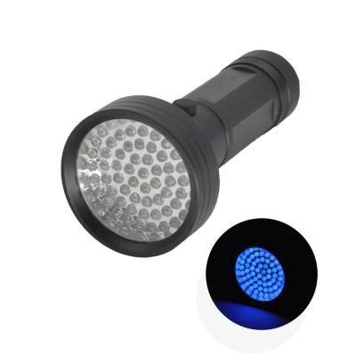 China Backup Clover 68LED Amazon Sells Well Blacklight Torch 395nM Pure Ultraviolet Black Light Led UV Flashlight for sale