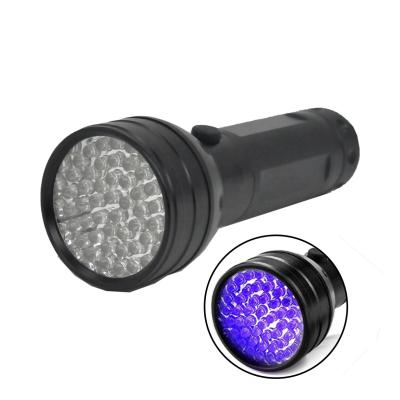 China Dog Detection Stain Check Passport Money Clover 51 LED Amazon Sells Well Blacklight Aluminum UV Torch 395nM Ultraviolet Black Light Led UV Flashlight for sale