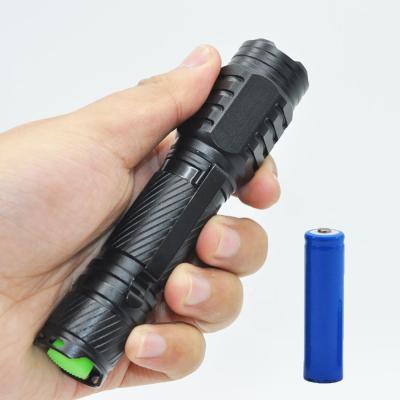 China Led linterna high power portable aluminum waterproof emergency 18650 flashlight rechargeable cloverleaf pockets led tactical flashlight for sale