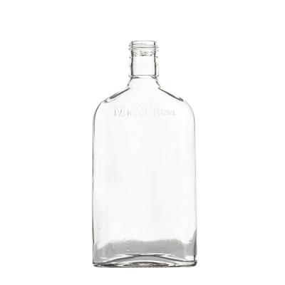 China Wholesale Wishing 750ml Brandy Gin Rum Tequila Vodka Spirits Glass Bottle Glass Wine Liquor Bottles With Lid for sale