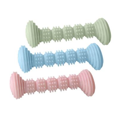 China Sustainable Pet Barbell Toys for sale