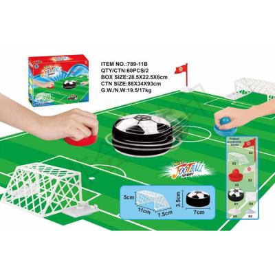 China Sports Toy Air Power Tabletop Electric Soccer Game with Paddles, Goals and Soccer Puck for sale