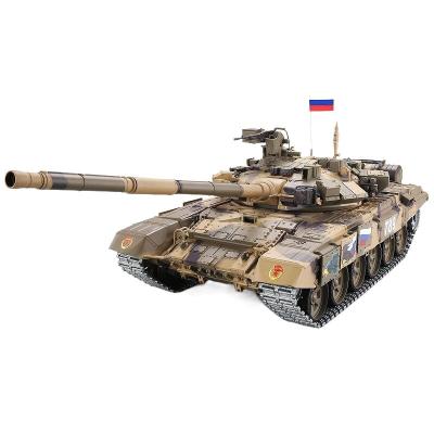 China Other Metal Tank T-90 Henglong RC Russian Remote Control Battle Tank 1/16 In Henglong 3938 Running for sale