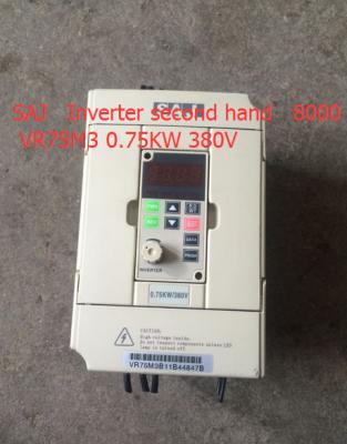 China SAJ Inverter Second Hand 8000 VR75M3 0.75KW 380V Good Quality Warranty: 18 Months Free Shipping Depend for sale