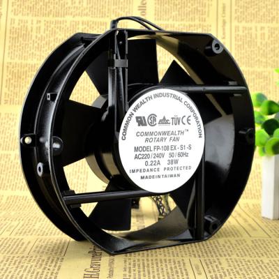 China original and new stainless steel fan FP-108EX-S1-S/B 17251 220V 38W 17CM for sale