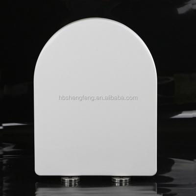 China Slow-end Soft Close Toilet Seats European WC Toilet Seat White for sale