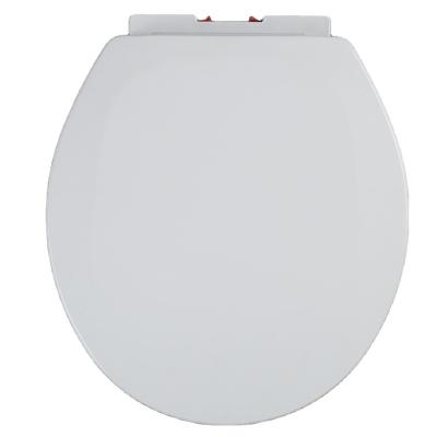 China Plastic Soft Narrow Round Toilet Seats Slow-end Toilet Seat Cover For South America Market for sale