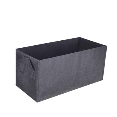 China Customizable Square Eco-friendly / UV Resistance Good Quality Fabric Plant Grow Bags Growing Box for sale