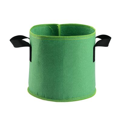 China Biodegrable Nonwoven Plastic Planting Nonwovens Customized Durable UV Resistant PE Gallon PE Nursery Garden Garden Bag Grow Bags for sale