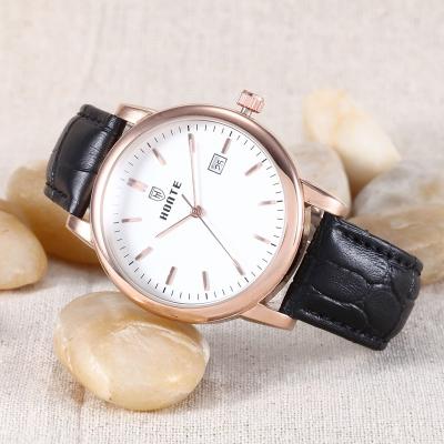 China Classic Full Calendar Fashion Brand Alloy Case Stainless Steel Strap Custom Design Man Wrist Quartz Watches for sale