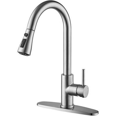 China Sense Faucets Wholesale Flexible Solid Brass Long Neck Sink Mixer Tap Kitchen Basin Mixer Tap Kitchen Faucet for sale