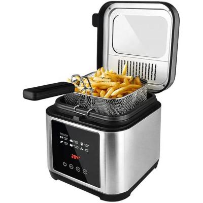 China 2.5L Household Electric Deep Fryer With Digital Control for sale