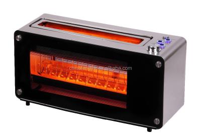 China Cancel Function Glass Toaster for sale