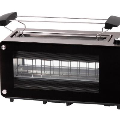 China Household 2 Slice Glass Toaster for sale