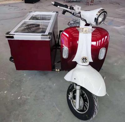 China -180 Temperature adjustable 5 degress China factory quality best quality 5 wheel bicycle mobile 3 wheel bicycle ice cream cart for sale