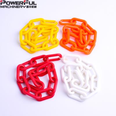 China Road Equipment 8MM PLASTIC CHAIN ​​RED WHITE COLOR YELLOW BLACK COLOR OR ANY OTHER COLOR for sale