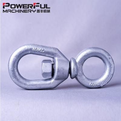 China Lifting Fittings Type US Drop Forged G401 Hot Dip Galvanized Regular Chain Swivel zu verkaufen