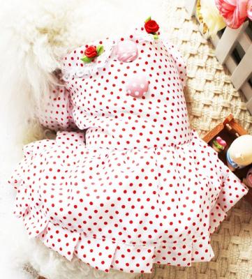 China 2012 brand new beautiful pink dog skirt dog clothes 30pcs/lot drop shipping for sale