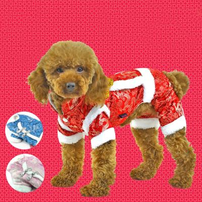 China Traditional Chinese dog apparel for new year holiday for sale