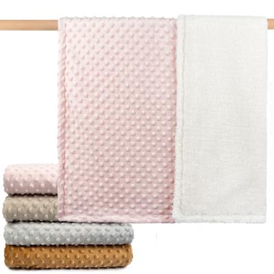 China Anti-pilling Super Soft Minky Blanket With Plush Shepra Soft Warm Baby Throw Sherpa Blankets For Boys Girls Winter Bedding Comforter for sale