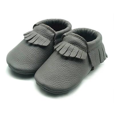 China Waterproof Soft Leather Baby Shoes Moccasins For Boys And Girls for sale