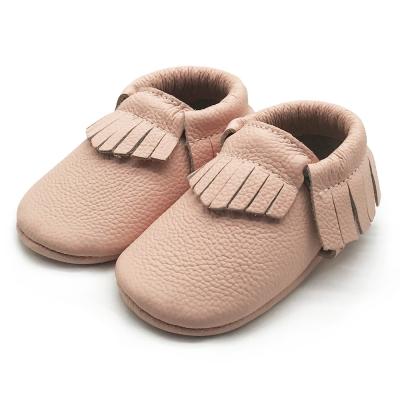 China Waterproof Environmental Leather Baby Shoes Soft Soled Shoes For Babies for sale