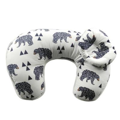 China 100% Memory Cotton Multifunctional Baby Pillow U-Shape Baby Care Feeding Pillow and Positioner for sale