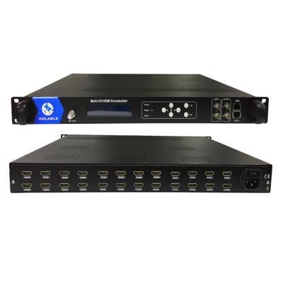 China For Free System Multi Channel H.264 Encoding Digital 1080p RF Encoder Modulator With Dvb-c Isdb-t Dvb-t Atsc Modulation Encoder Modulator for sale