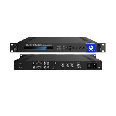 China System Latest DVB-S2X MPEG-4 AVC/H.264, MPEG2 SD/HD HEVC/H.265 Encoder Digital TV Head-end Modulator for sale