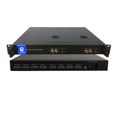 China DTV cable TV headend Mpeg2/H.264 32cvbs digital video to IP TV converter encoder COL5116A for sale