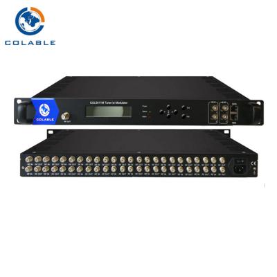 China Powerful Transmodulator 16* DVB-C to ISDB-T ATSC-T DVB-C DVB-T RF Modulator COL5011M COL5011M for sale