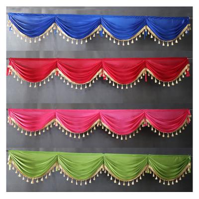 China Festival decoration wedding home decoration and supplies wholesale price backdrop curtain tassel throw ceiling string curtain decor for sale