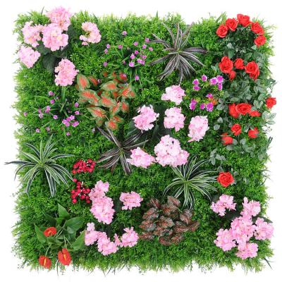 China WHOLESALE Indoor Outdoor Vertical Plant Wall Decoration Plant Wall Decorative Grass Greenery Wall Panel Wedding Party Home Store Restaurant Decor for sale