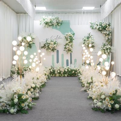 China NEW Romantic Wedding Decoration STYLE 120cm Wedding Decoration Light 11 Heads Road Guide Light Walkway Light Decoration For Wedding Decor for sale