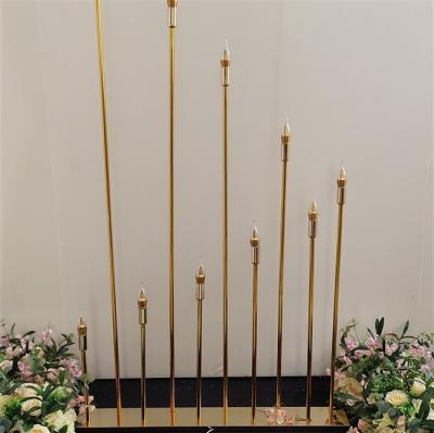 China Hot Selling Reed Moden 10 Stage Background Lights Decorative Centerpiece Wedding Table Decoration Lights Party Supplies for sale