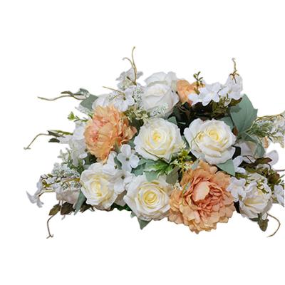 China Handmake Artificial Silk Best Selling Flower Artificial Flowers For Wedding Decor for sale