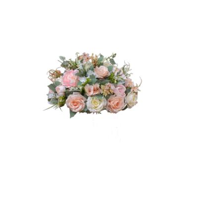 China Handmake Factory Customized Wedding Centerpiece Table Artificial Flower Ball Wedding Party Decoration for sale