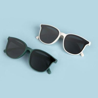 China Fashion Sunglasses 2022 New Fashion Children's Sunglasses Oversized UV400 Sunglasses Children Glasses Square One-Piece Girls Boys for sale