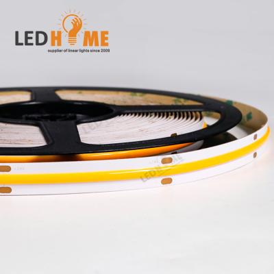 China Hotel DC12V 24V 480 LED Cob Led Strip 8mm Flexible Cob Led Light for sale