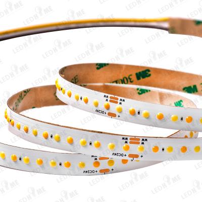 China Indoors& Back of tv produced in ip20 ip68 24v china waterproof and dimmable 160 colors cct led cob strip light for sale