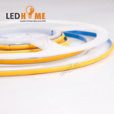 China Super Slim PCB 4mm 12V/24V 480LEDS/M COB IP20/IP65/IP67 Indoor Outdoor Waterproof LED Strip For Indoor Outdoor Project for sale